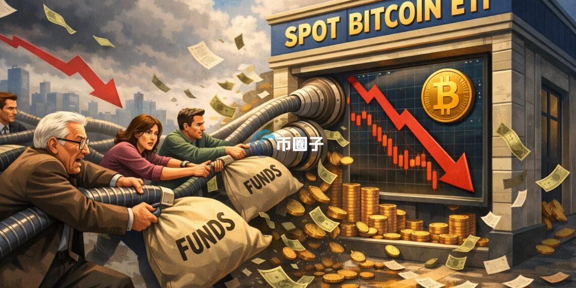 美国比特币现货ETF上周净流出7.82亿美元！非机构需求疲软？