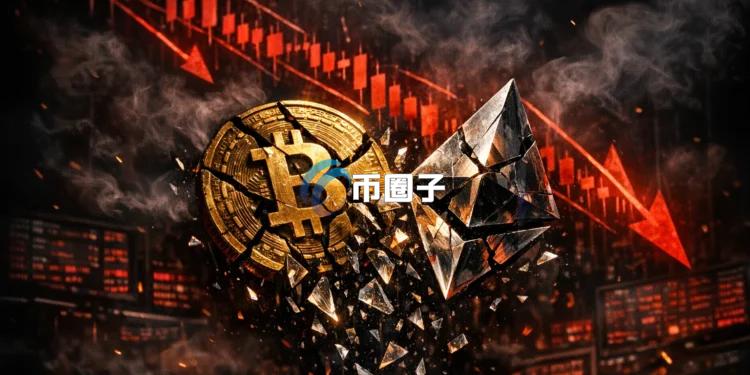 比特币早盘报$62569、以太坊同步收黑至1659美元！全网爆仓高达2.83亿美元 多单占逾五成