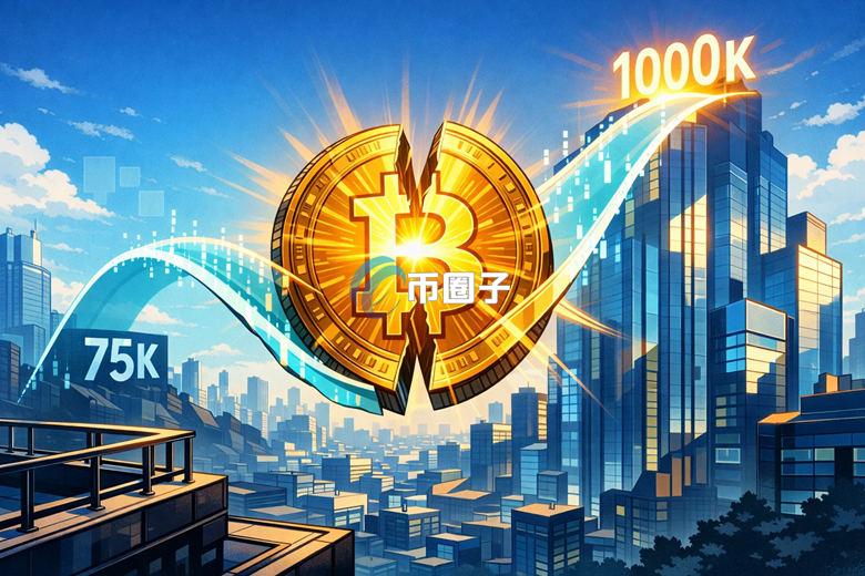 比特币元旦仍持续上下画门！预测市场Polymarket：2026年BTC再见十万美元机率达80%