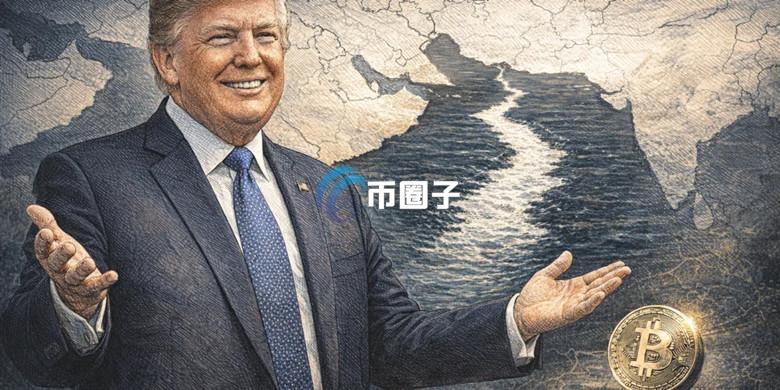 特朗普：美伊和平协议已接近最终定案 霍尔木兹海峡将重开！比特币反弹7.7万美元