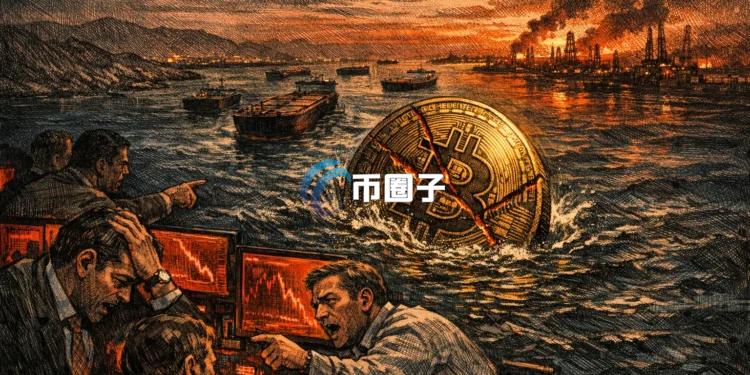 地缘风险再升温！比特币跌破67400美元 主流币SOL、XRP等同步下挫 全网逾17万人爆仓