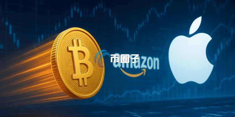 比特币市值一举超车亚马逊与白银、晋升全球第五大资产！离苹果还远吗？