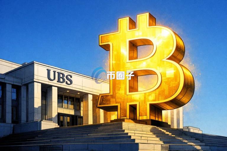 瑞银大幅增持逾三百万股比特币储备公司微策略股票 无惧暴跌仍看好比特币