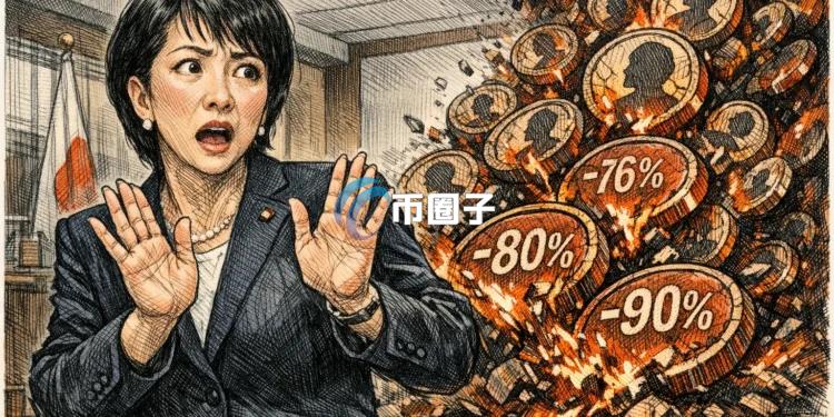 日本首相高市早苗亲自否认同名Meme币SANAE TOKEN！TRUMP成政治人物币翻车代表