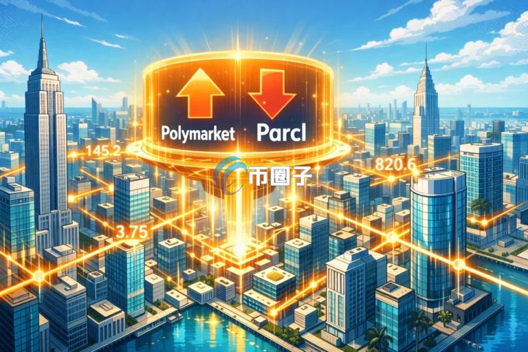 预测市场Polymarket宣布与实链上房地产平台Parcl达成合作 代币PRCL喷涨100%
