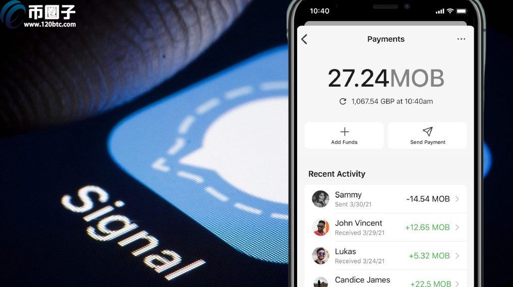 Signal整合MobileCoin发布隐私支付 MOB币今年涨逾2000%