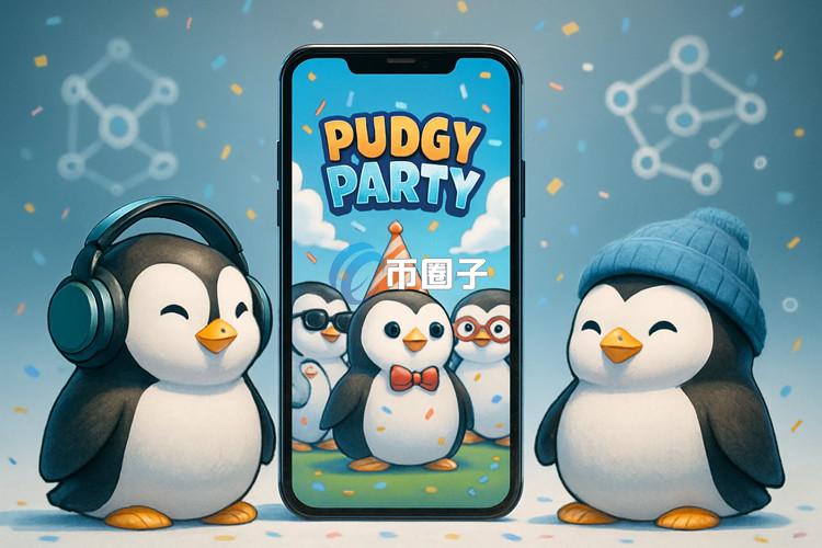 Pudgy Penguins手机链游《Pudgy Party》开放预注册！采用以Polkadot为基础的Mythos Chain
