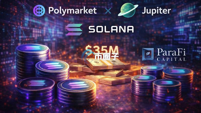 DeFi协议Jupiter将预测市场Polymarket整合至Solana 获得ParaFi Capital超3000万美元投资