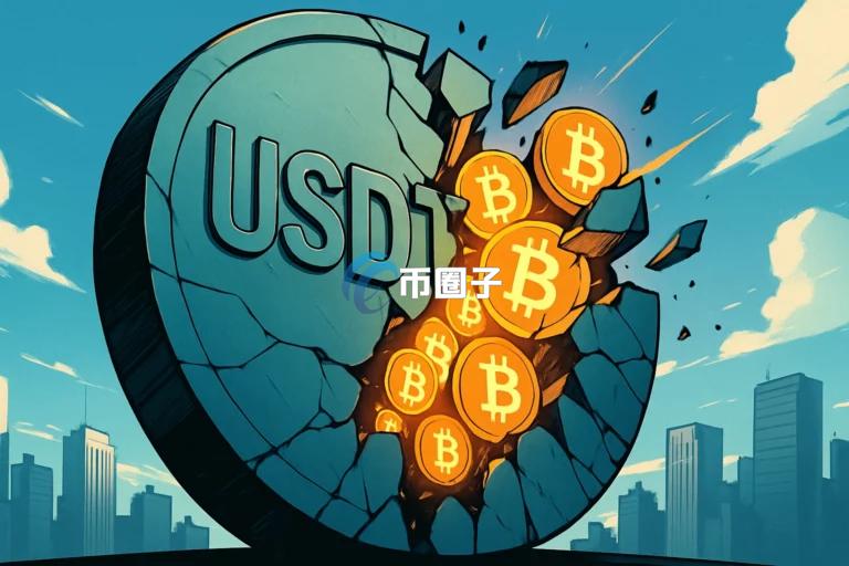 标普全球下调Tether旗下美元稳定币USDT评级！购买比特币成主因？