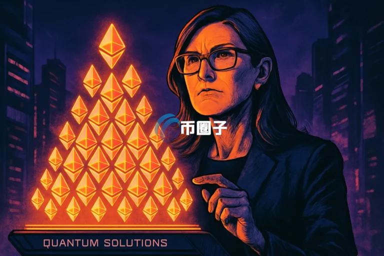 方舟资本Cathie Wood投资日本以太坊储备公司Quantum Solutions！成美国以外最大ETH DAT