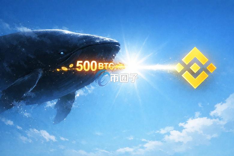 远古比特币巨鲸向币安转入500枚BTC 手中仍握2500枚BTC