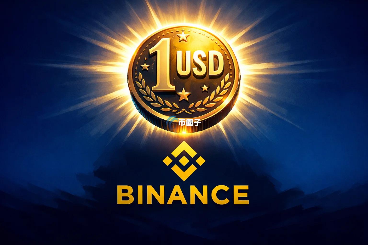 币安推出稳定币USD1持仓空投 将瓜分4000万美元WLFI！USD1/USDT交易对汇率反弹