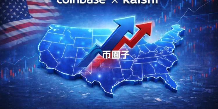 美国加密货币交易所Coinbase合作Kalshi上线合规预测市场 最低1美元即可参与