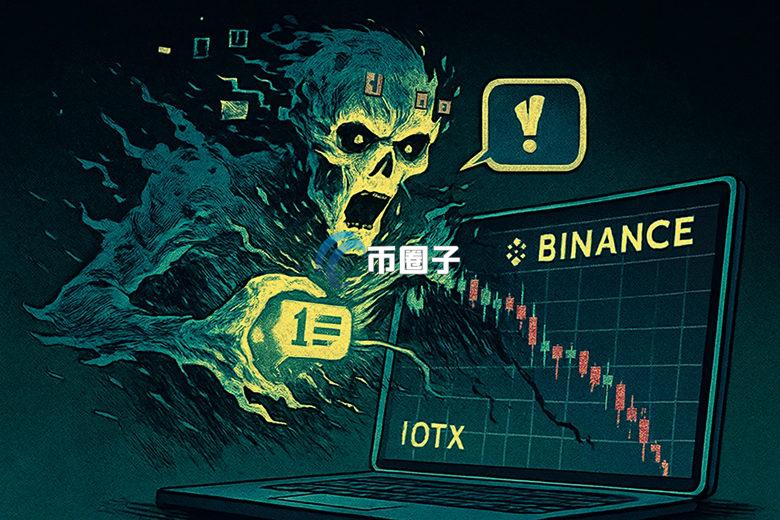 物联网币IOTX传出在币安瞬间归零再回弹！IoTeX官方确认链上安全并正常运作