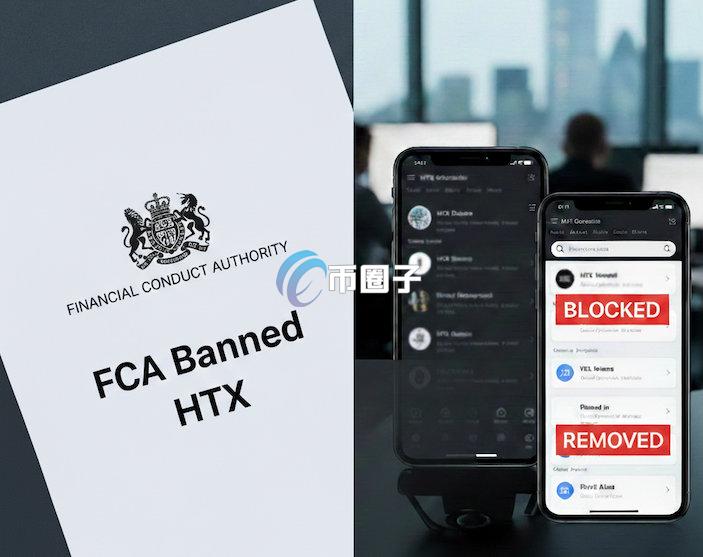 英国FCA要求封禁加密货币交易所HTX社交媒体 下架应用程序