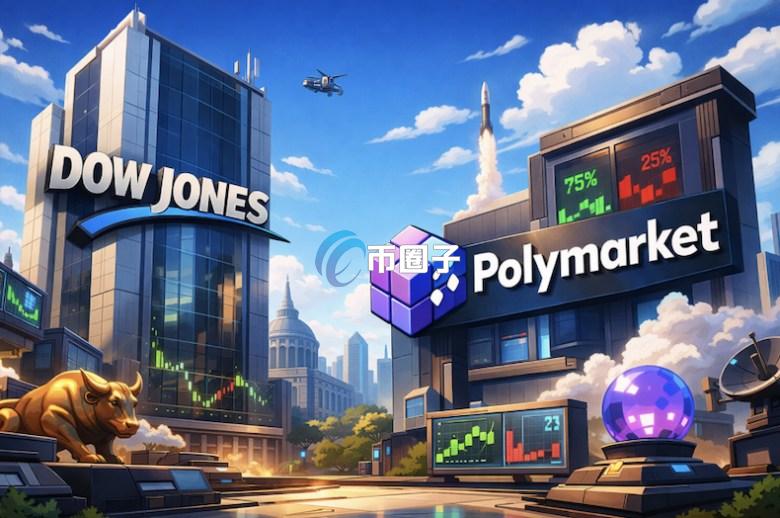 Polymarket与财经媒体集团道琼达成合作 预测市场将出现在华尔街日报、巴隆周刊等